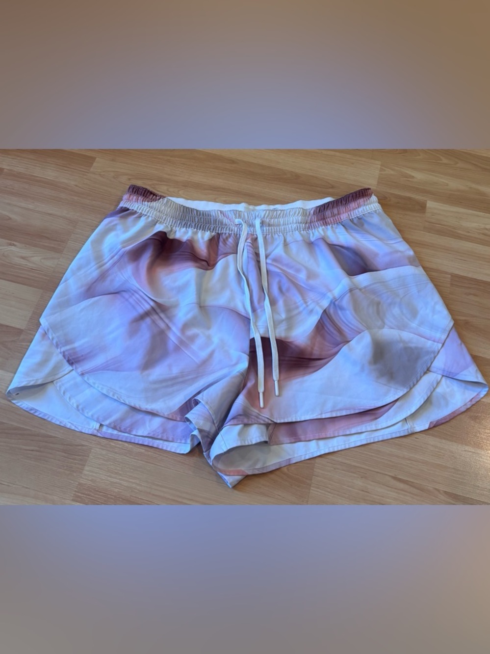 Calia Wave Print Athletic Shorts
